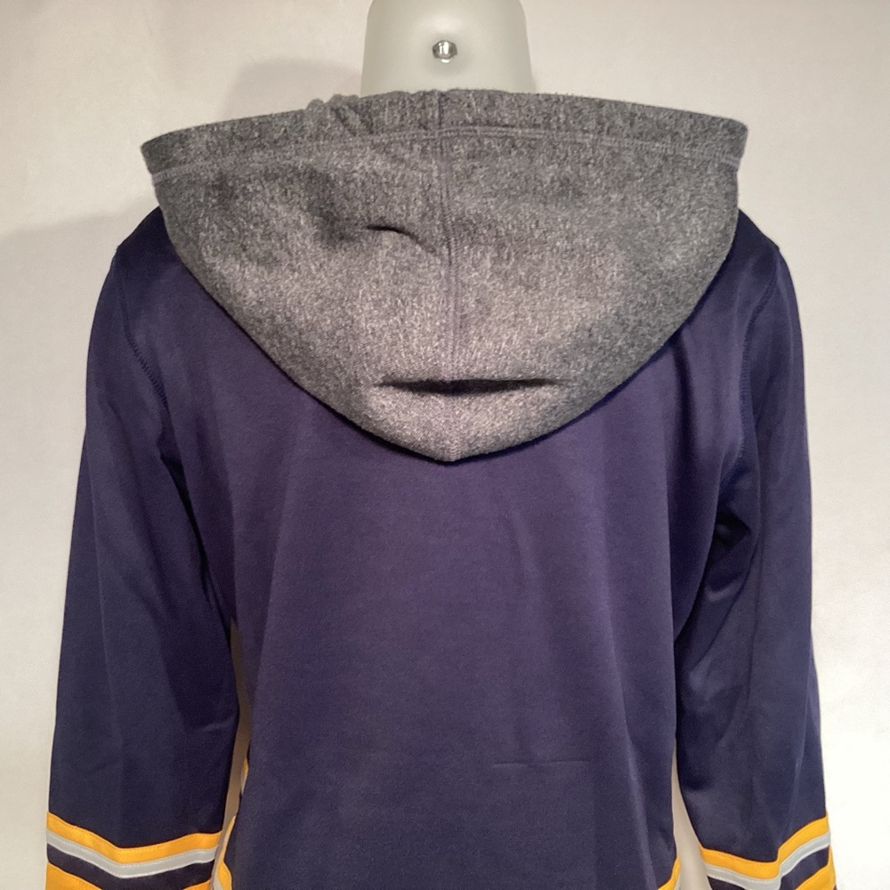 Reebok NHL Buffalo Sabers Hockey Jersey Hoodie Women’s Size Medium - Picture 6 of 14